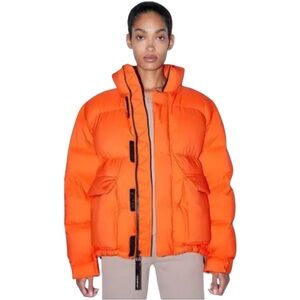 CCO‎ Women's Orange Puffer Jacket